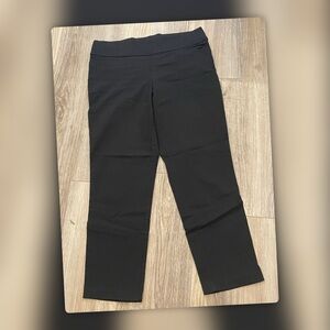 Terra & Sky Black Straight Leg Pants